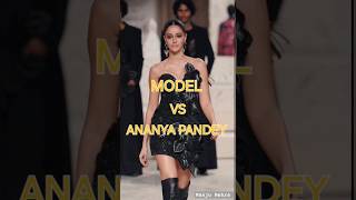 model vs ananyapandey model catwalk runwaymodel rampwalk fashionweek fashionshow modelwalk [upl. by Yeslrahc90]