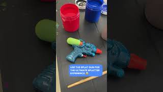 Mess Hall  How To Do Splatter Paint [upl. by Llennod]