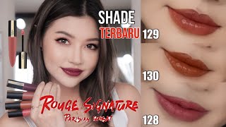 LOREAL ROUGE SIGNATURE MATTE LIQUID SHADES BARU DI KULIT KUNING LANGSAT  LIDIA FANG [upl. by Ri]