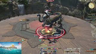 FFXIV Dawntrail Seiryu EXTREME Solo The Wreath of Snakes EX  Patch 705 [upl. by Aneleairam]