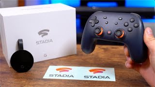 Google Stadia Unboxing and Setup [upl. by Mur167]