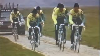 verkenning ParijsRoubaix 1988 ADR Eddy Planckaert Fons De Wolf Roger De Vlaeminck [upl. by Htebazila]