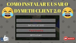 COMO INSTALAR E USAR O DYMETH CLIENT 20 DREIMITO [upl. by Irihs224]