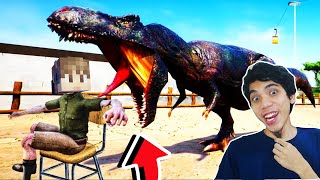 DUO KOCAK JADI DINOSAURUS PENJAGA DI ZOO KEEPER SIMULATOR [upl. by Haisi]