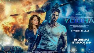 Yodha Full Movie Sidharth Malhotra  Dhisha Patani yodha 2 new movie  yodha film 🎦🔥 [upl. by Meldon]