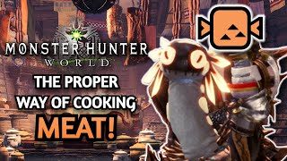 How to Cook the Best Meat  Monster Hunter World Iceborne [upl. by Nylloc580]