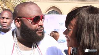 Rick Ross Called Officer Ricky During Red Carpet Interview At BET Awards 2011 [upl. by Britta]