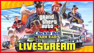 GTA 5 Online  SOLO Cluckin Bell Farm Raid amp Other Shenanigans  OddManGaming Livestream [upl. by Hayila135]