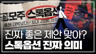 스톡옵션 받으면 수익률 10배는 기본ㅣ스톡옵션 뜻 장단점 퇴사 총정리ㅣ지식핫플 [upl. by Bissell466]