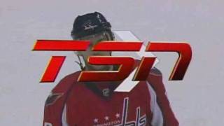 NHL 2010 Playoffs  Mike Greens Penalty  MarcAndre Bergeron Goal April 28 2010 [upl. by Elise]