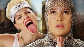 Miley Cyrus vs Joan of Arc Epic Rap Battles of History [upl. by Aimee272]