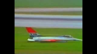 F16 First Flight Jan 20th 1974 accidental [upl. by Suoivatnod]