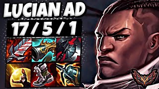 Lucian vs Jinx ADC  TripleKill  Patch 1418 Korea Grandmaster ✅ [upl. by Nebuer]