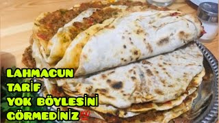 EVDE LAHMACUN TARİFİ 💯💯  Nefis Yemek Tarifleri [upl. by Eleira526]