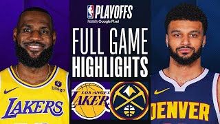 7 LAKERS at 2 NUGGETS  FULL GAME 5 HIGHLIGHTS  April 29 2024 [upl. by Sima]