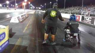 First DCRT Mini Bike Small Block amp Nitrous At PBIR race track minibike honda dragminibike [upl. by Middle]