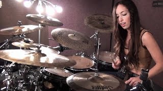 DROWNING POOL  BODIES  DRUM COVER BY MEYTAL COHEN [upl. by Llewxam784]