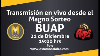 Transmisión Especial Magno Sorteo BUAP [upl. by Asyar]