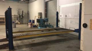 Bradbury Vehicle Lift Demo [upl. by Combes]