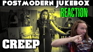 Vocal Coach Reacts To Post Modern Jukebox  Creep  Haley  Ken Tamplin [upl. by Silvain]