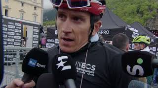 Geraint Thomas  Interview at the finish  Stage 2  Giro dItalia 2024 [upl. by Ailaht247]