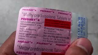 Methylprednisolone Tablets IP Uses In Hindi  Predmet 4 mg Tablet Uses In Hindi [upl. by Audre]