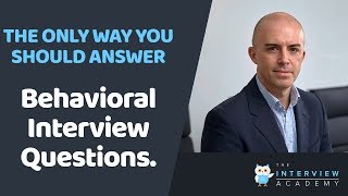 Behavioral  Competency Interview Questions And Answers How To Handle Them [upl. by Levy]