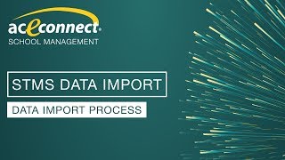 aceconnect School Management Data Import Process [upl. by Pierce175]