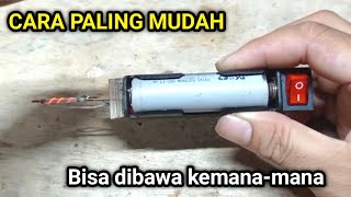 Cara membuat solder tanpa listrik [upl. by Gwendolyn193]