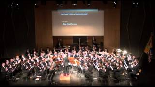 Harmonie Eendracht Aalbeke Rhapsody voor altsax en orkest  André Waignein [upl. by Modestia208]