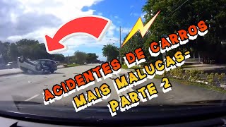 Os piores ACIDENTES de CARROS e do TRÃ‚NSITO  EUA CANADÃ REINO UNIDO  PARTE  2  CAR CRASH [upl. by Razaele621]