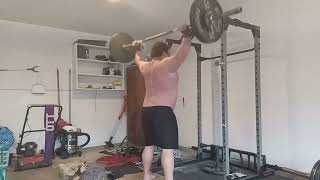 235lb 3x6 klokov press [upl. by Llednav]