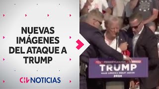 REVELAN NUEVAS IMÁGENES del ataque a Donald Trump en Pensilvania Presunto autor fue identificado [upl. by Clapp599]