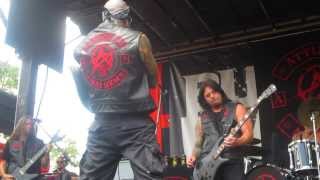 Attika7  Serial Killer Live at Rockstar Energy Drink Mayhem Festival 2013 [upl. by Brose364]