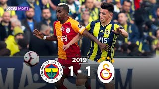 Fenerbahçe 1  1 Galatasaray  Maç Özeti  201819 [upl. by Anaek]