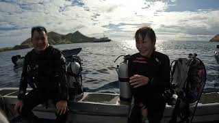 Komodo Indonesia Liveaboard Diving 印尼科莫多船宿潛水 Manta [upl. by Gniliem]