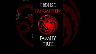 Targaryen Family Tree Explained 🐉 houseofthedragon shorts [upl. by Yerga]