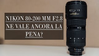 Nikon 80200 mm F28 D ED Bighiera  Recensione [upl. by Darrey]