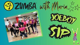 Joeboy  Sip alcohol  ZUMBA®choreo by Maria  afrobeat inspired [upl. by Nahtaneoj]