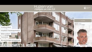 Te koop Stationsweg 16 Hoorn  Hoekstra en van Eck Makelaars  Méér Makelaar [upl. by Rox]