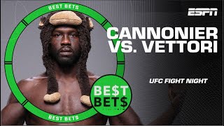 UFC Fight Night Jared Cannonier vs Marvin Vettori  Best Bets [upl. by Nnairam]