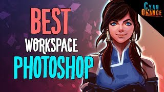 Photoshop BEST Workspace  How to Start in Digital Art  Tutorial  Part 2 [upl. by Stanhope]