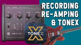 HOW AXE IO ONE Audio Interface TONEX amp Amplitube For Under 150 [upl. by Selimah]