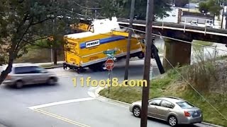 The Definitive 11Foot8 Bridge Crash Compilation [upl. by Annahsad]