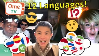 Japanese Polyglot Speaks 12 Languages on Omegle Makes People SMILE [upl. by Kalfas]