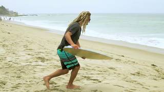 HOW TO SKIMBOARD W World Champion Skimboarder Austin Keen  One Step Drop [upl. by Berget424]