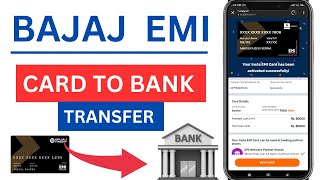 Bajaj Finserv EMI Card Se Paisa Kaise Nikale  Bajaj Finserv EMI Card To Bank Transfer Kaise Kare [upl. by Pasco944]