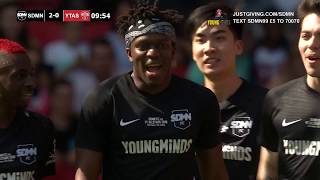 SIDEMEN FC VS YOUTUBE ALLSTARS 2018 Goals amp Highlights [upl. by Steele]