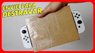 ENVIEI MEU NINTENDO SWITCH PARA DESBLOQUEAR R4GAMES [upl. by Asiela981]