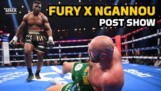 Fury vs Ngannou Reaction Was Francis Ngannou Robbed Against Tyson Fury  MMA Fighting [upl. by Sugirdor]